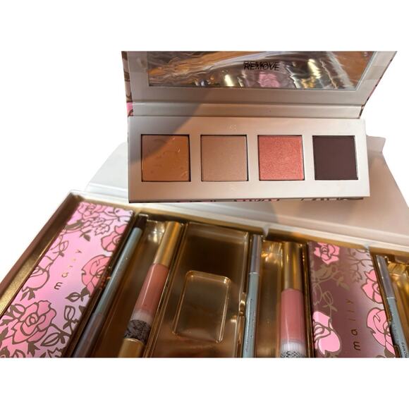 Mally Celebrate Your Beauty Holiday Set New Eyeshadow Eyeliner Lip Gloss New - Picture 4 of 6